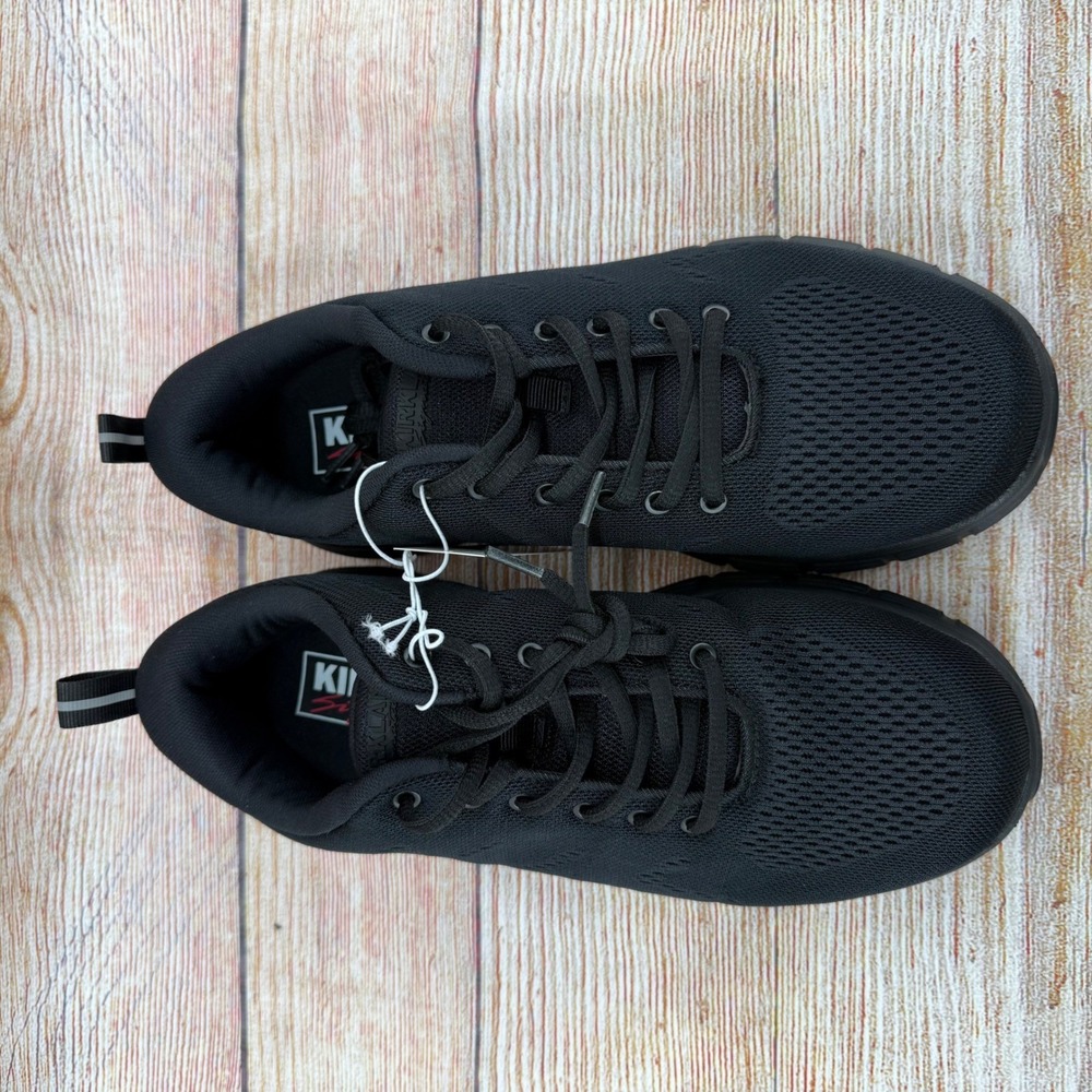 Kirkland Signature Comfort Walker Mens Black Mesh Athletic Sneakers 8.5 7778910 - Picture 6 of 7